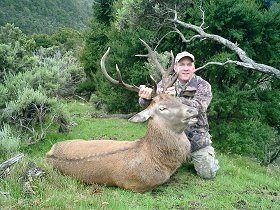A trophy Red Stag from one of my recent hunting trips to New Zealand